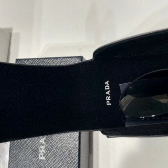 Prada 61mm Oval Sunglasses silver main image 5